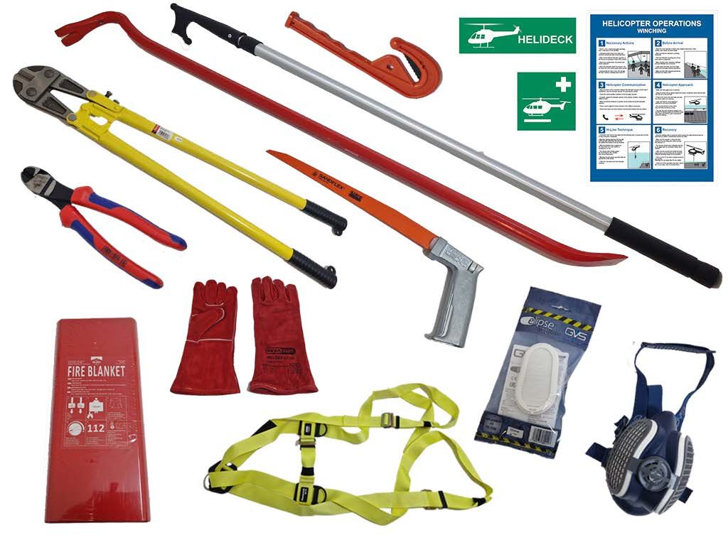 Helicopter Crash Kit Essential Equipment for Emergency Response and